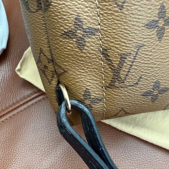 Authentic Louis Vuitton Reverse Monogram Palm Springs Mini Backpack - Picture 7 of 13